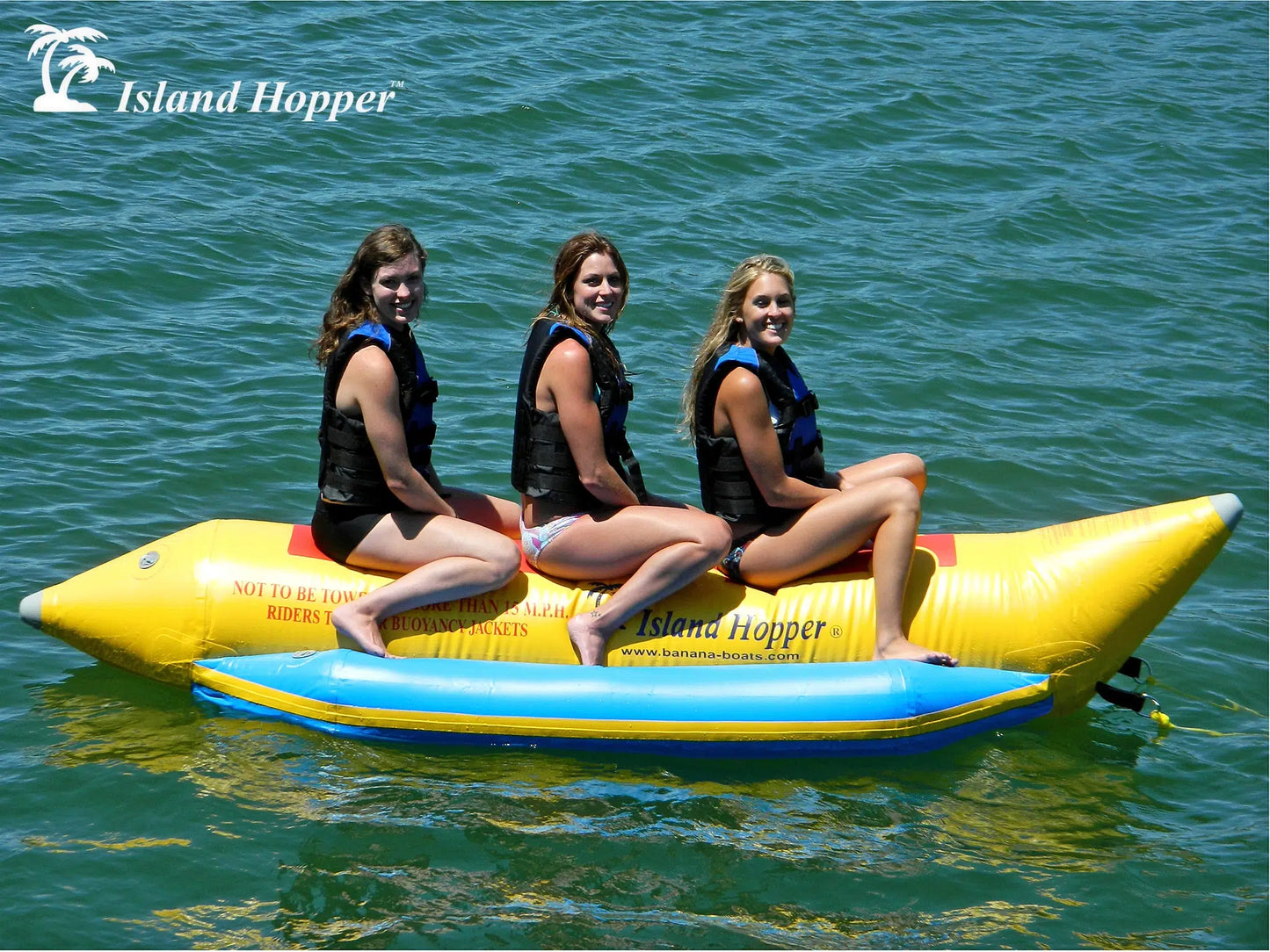 Island Hopper “Heavy Recreational” 3 Passenger Banana Boat