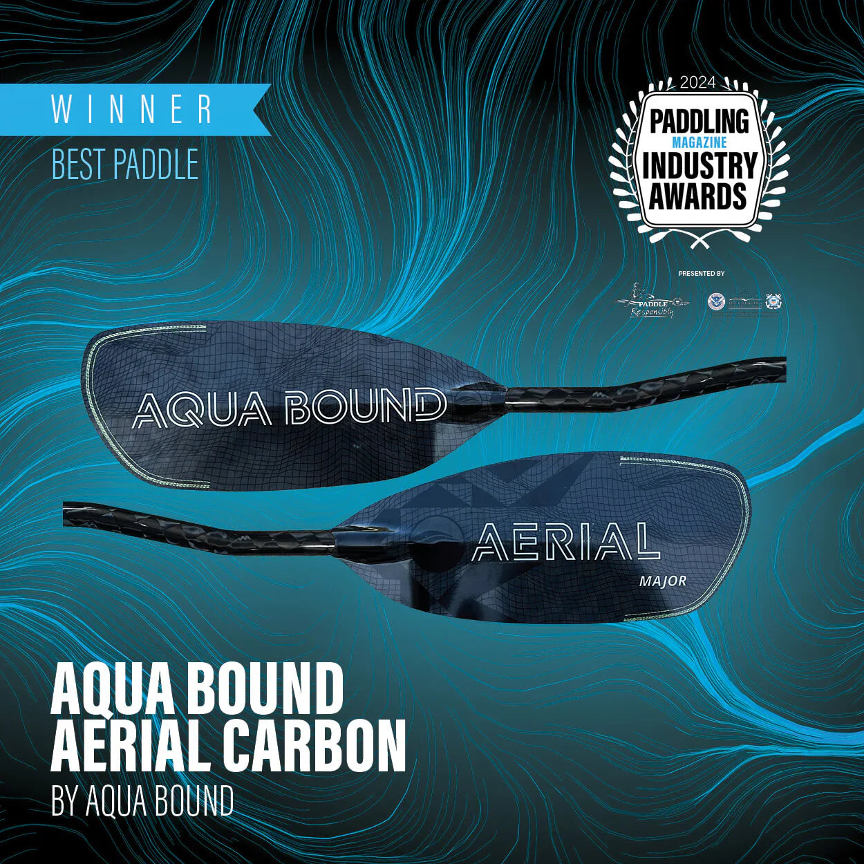 Aerial Carbon 4-Piece Versa-Lok Straight Shaft Kayak Paddle