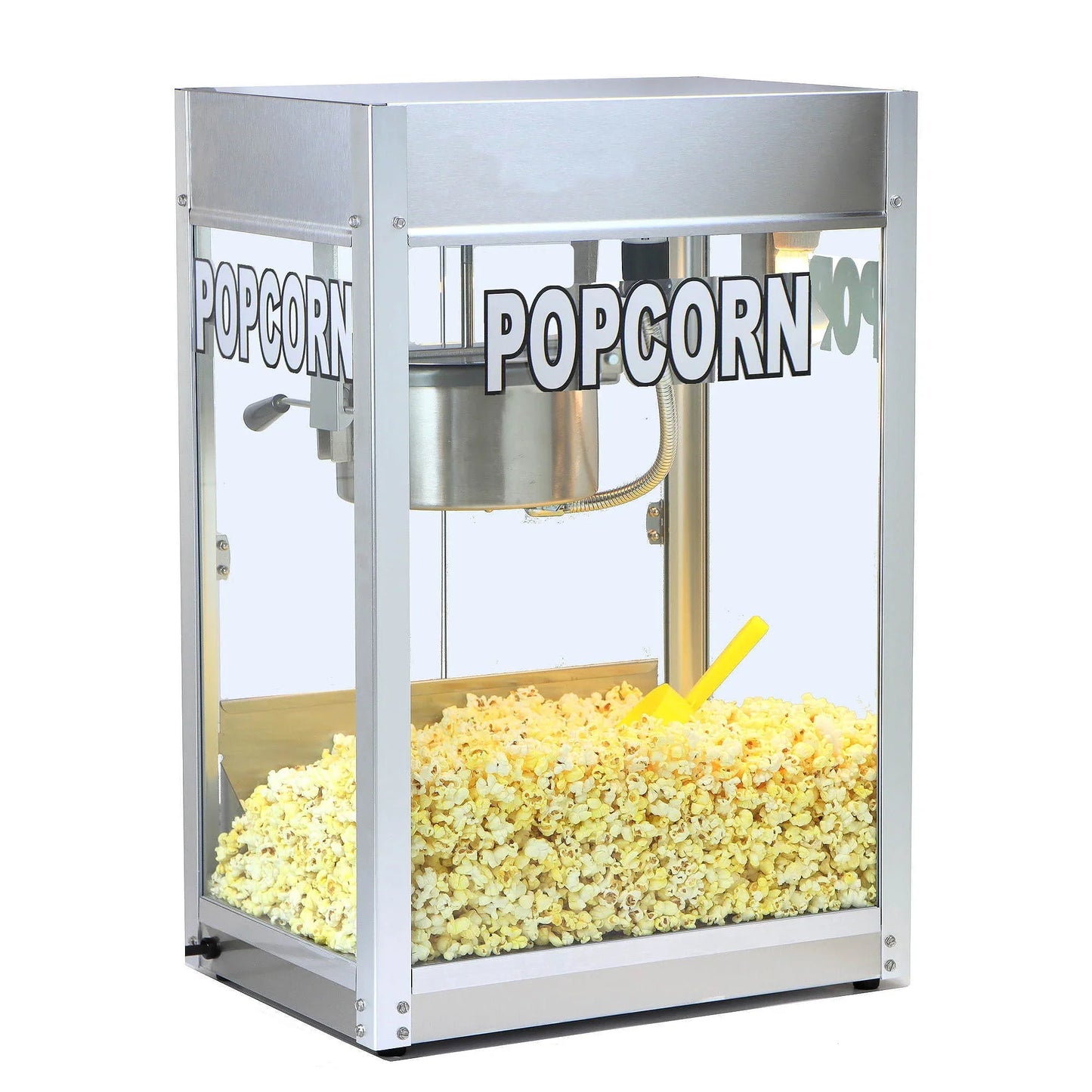 Professional Pop 4-12 Ounce Popcorn Machines with Cart by Paragon Concessions