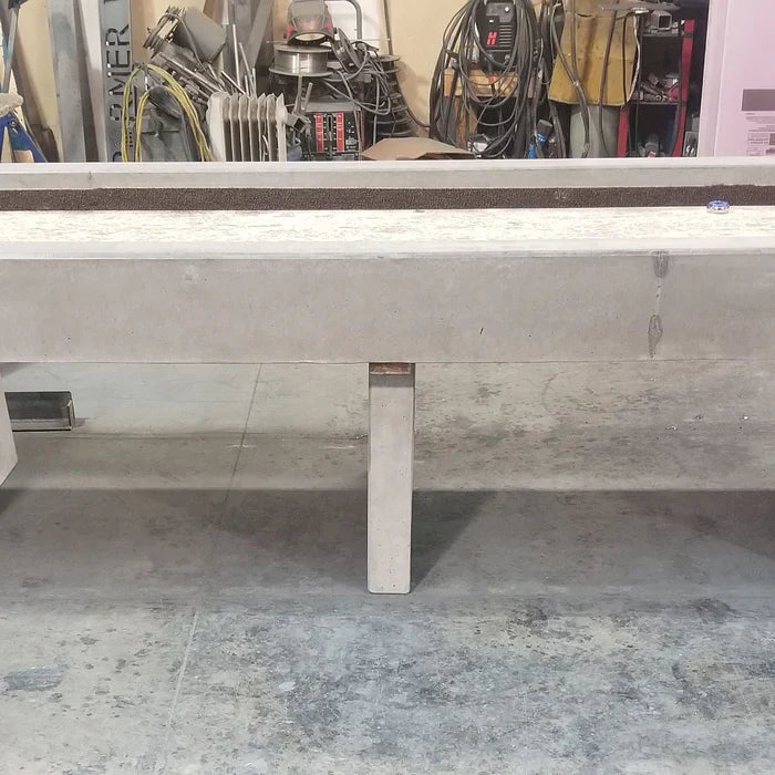 Stone Age Concrete Outdoor Shuffleboard Table