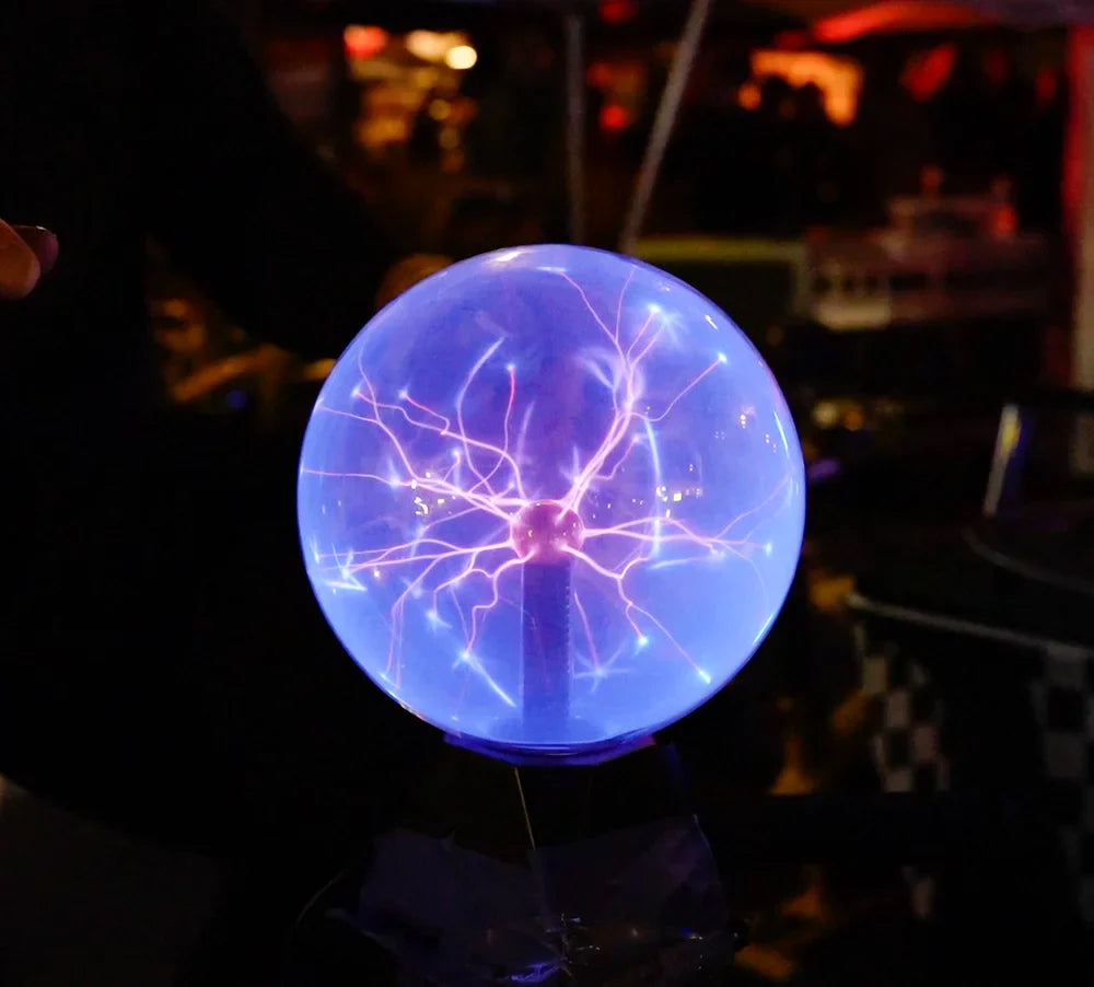 Plasma Ball Bike by Pedal Power Generator