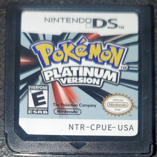 Pokemon Platinum NDS Video Game Cartridge Nintendo DS 2008