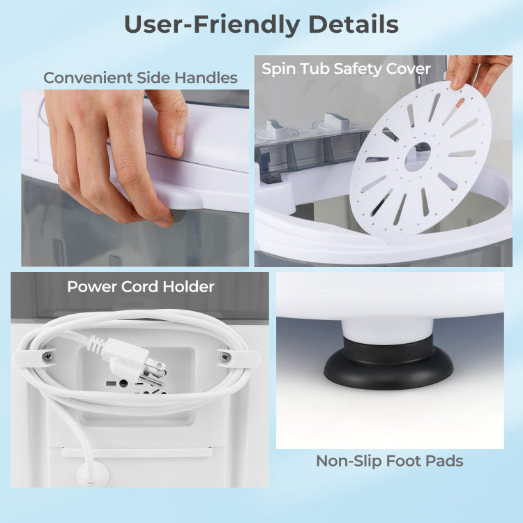 2.5kg Mini Washing Machine