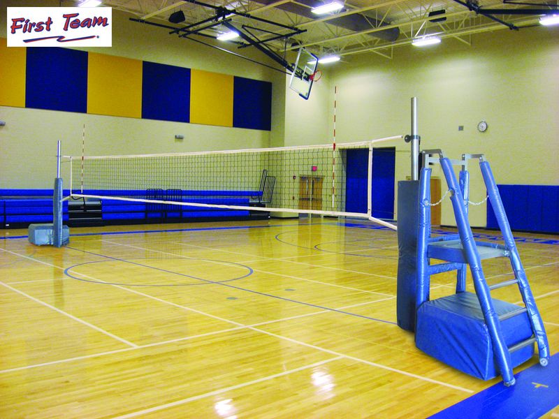 PortaCourt Stellar™ Portable Recreational Volleyball System by First Team
