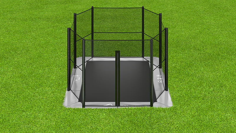 *PREORDER* 14ft x 10ft Akrobat Primus Flat In-Ground Trampoline