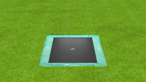 11ft x 8ft Akrobat Flat In-Ground Trampoline