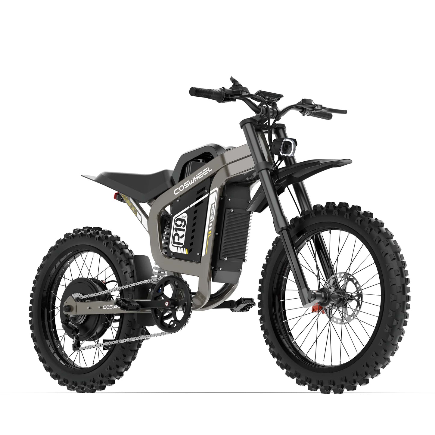 Coswheel R19 Electric Dirt Bike - 72V 9000W Peak, 60 MPH