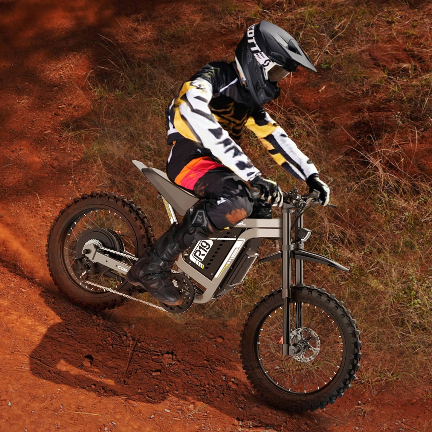 Coswheel R19 Electric Dirt Bike - 72V 9000W Peak, 60 MPH