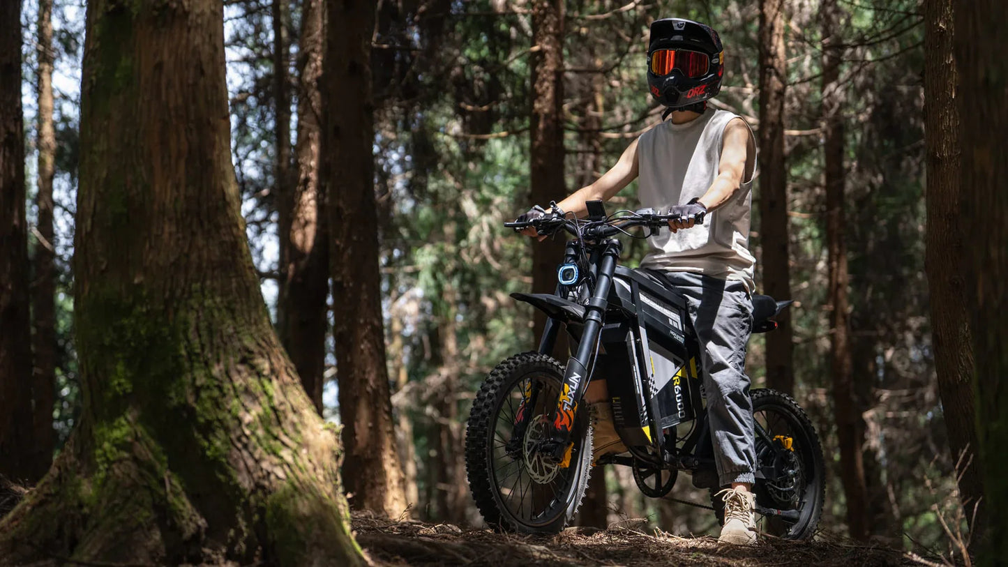 Coswheel R6000 Electric Dirt Bike - 7000W, 55MPH, 80Mi Range