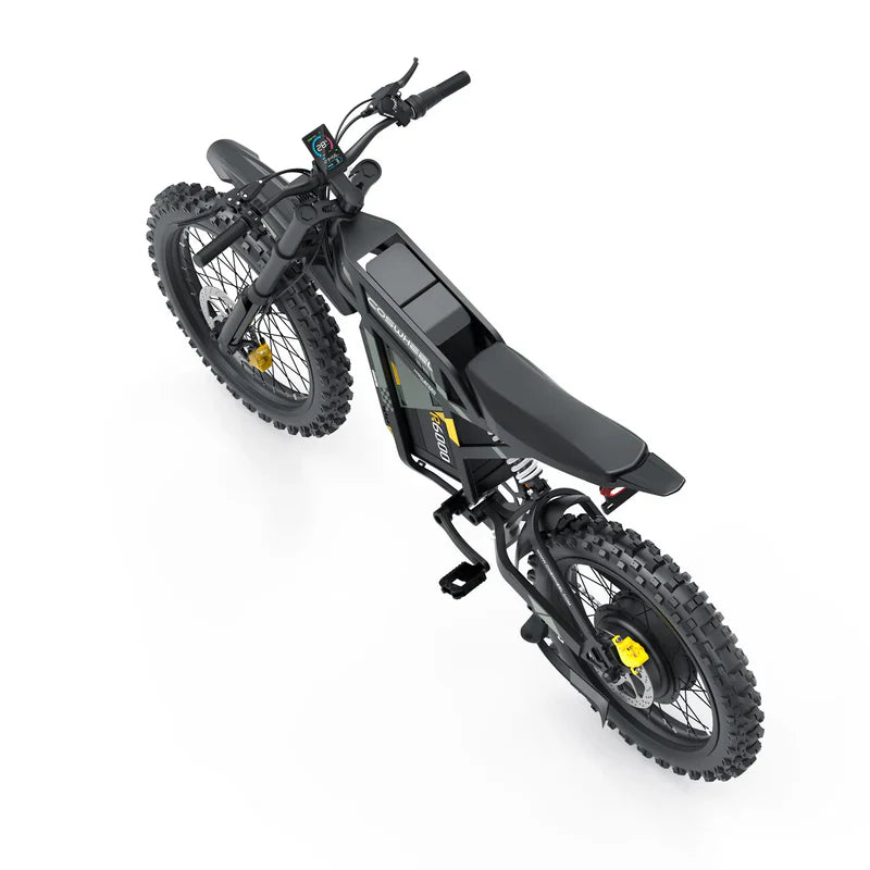 Coswheel R6000 Electric Dirt Bike - 7000W, 55MPH, 80Mi Range