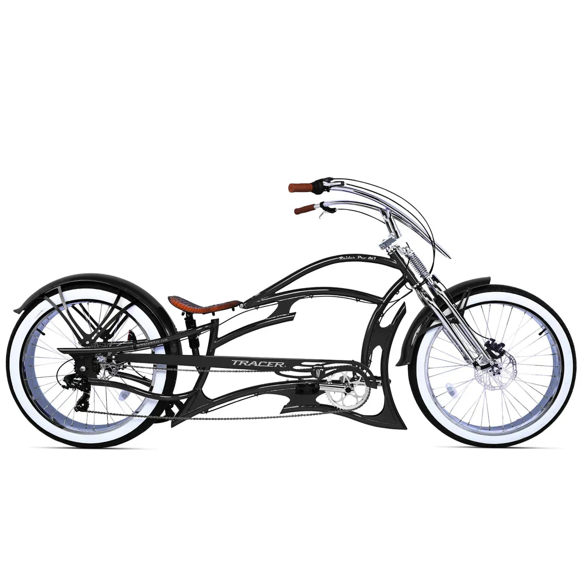 Tracer Raider Pro DS7 Stretch Chopper Cruiser Bike