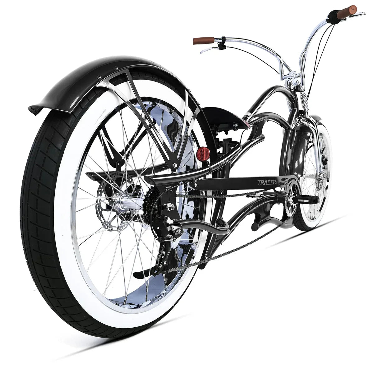 Tracer Raider Pro DS7 Stretch Chopper Cruiser Bike