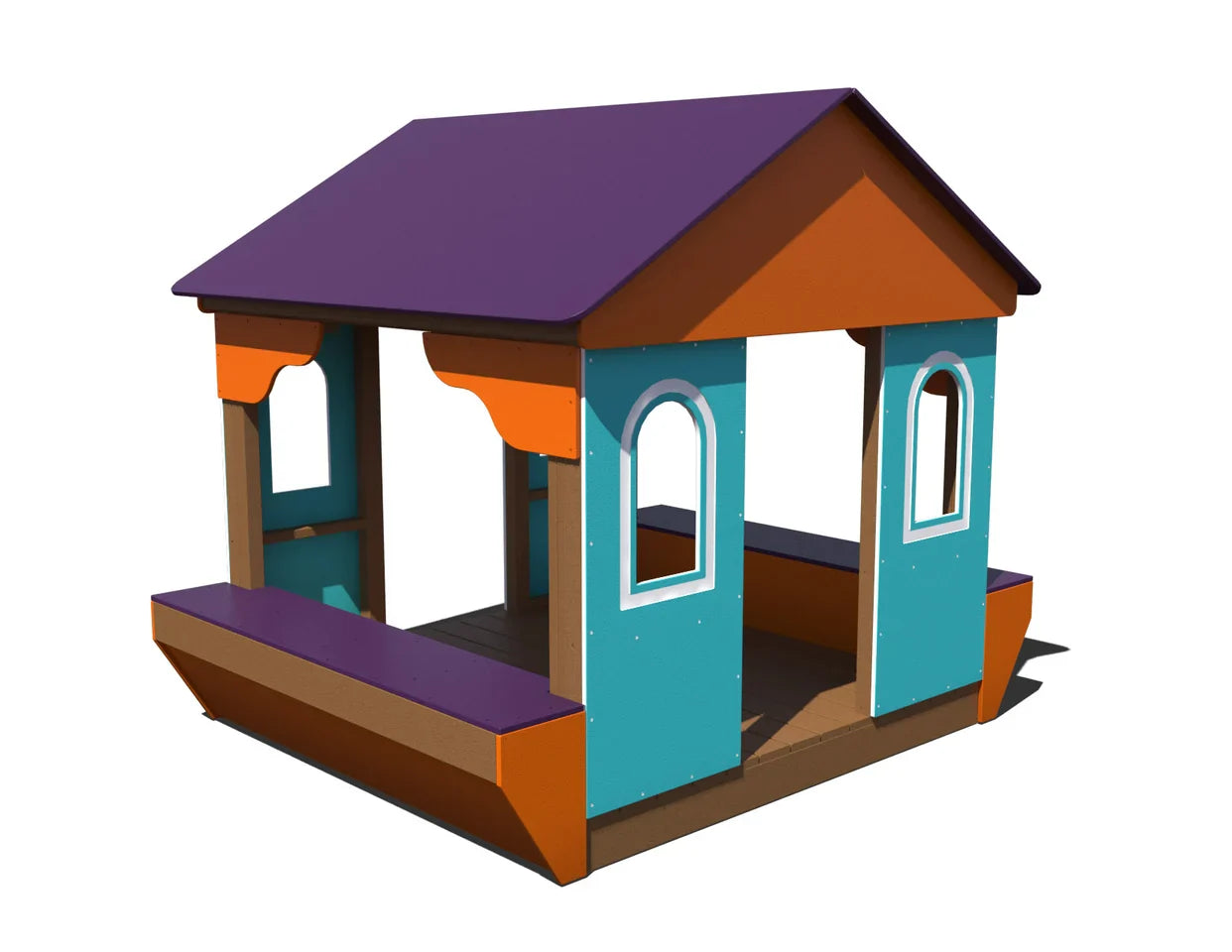 Grounds For Play Beach House Playhouse (RECF0072XX) for Children Ages 2-5