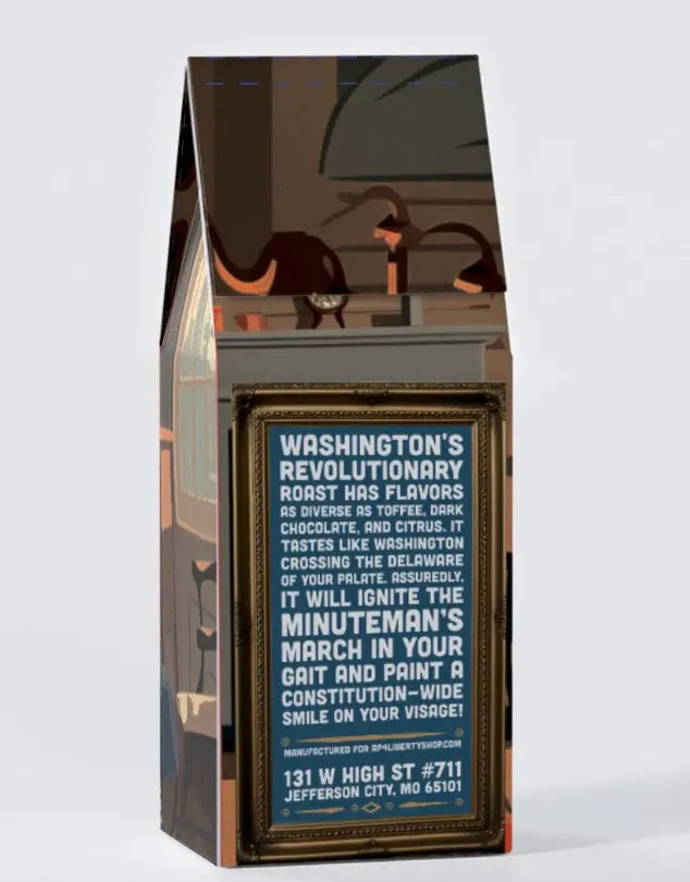 Washington's Revolutionary Roast - Founding Flavors Coffee - 4LibertyShop.com