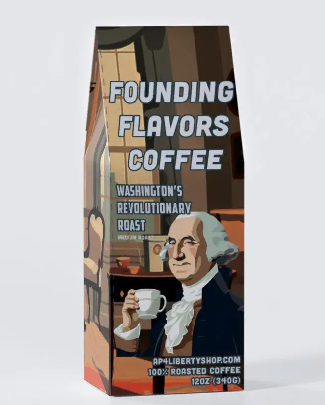 Washington's Revolutionary Roast - Founding Flavors Coffee - 4LibertyShop.com