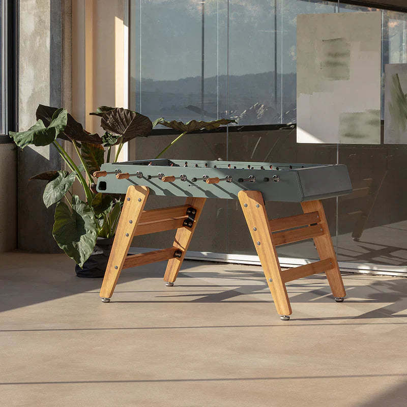 RS Barcelona RS3 Wood Foosball Table