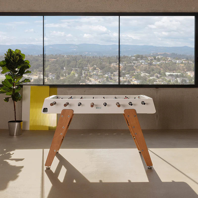 RS Barcelona RS3 Wood Foosball Table