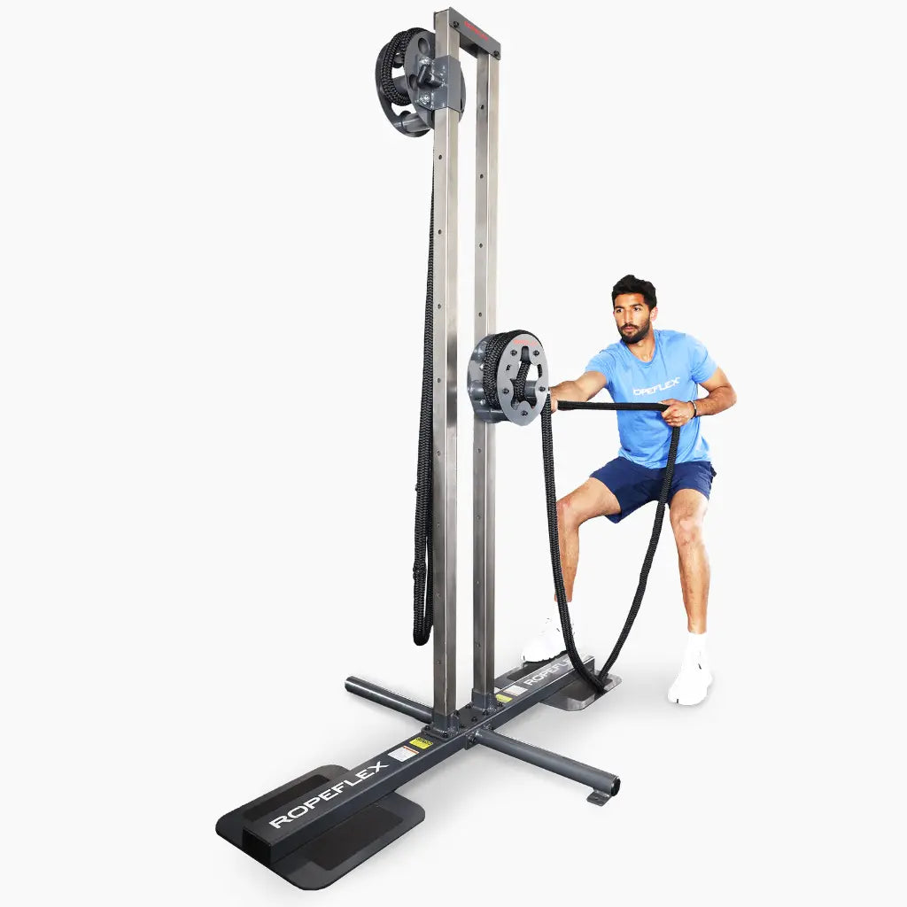 Ropeflex RX1500 Upright Multi-Drum Variable friction Infinity Rope Trainer