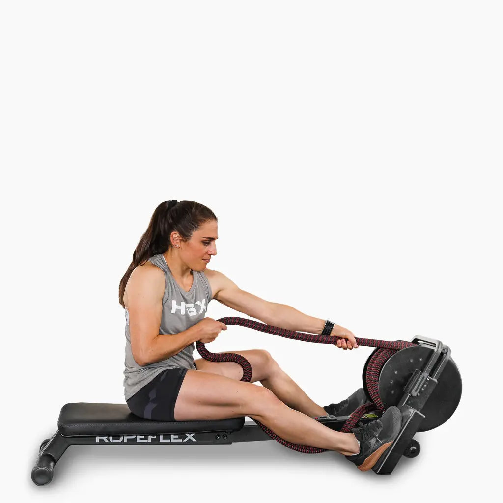 Ropeflex RX2200 Compact Horizontal Endless Rope Trainer with DSS Progressive Resistance