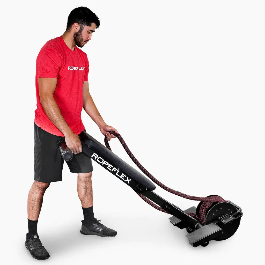 Ropeflex RX2200 Compact Horizontal Endless Rope Trainer with DSS Progressive Resistance