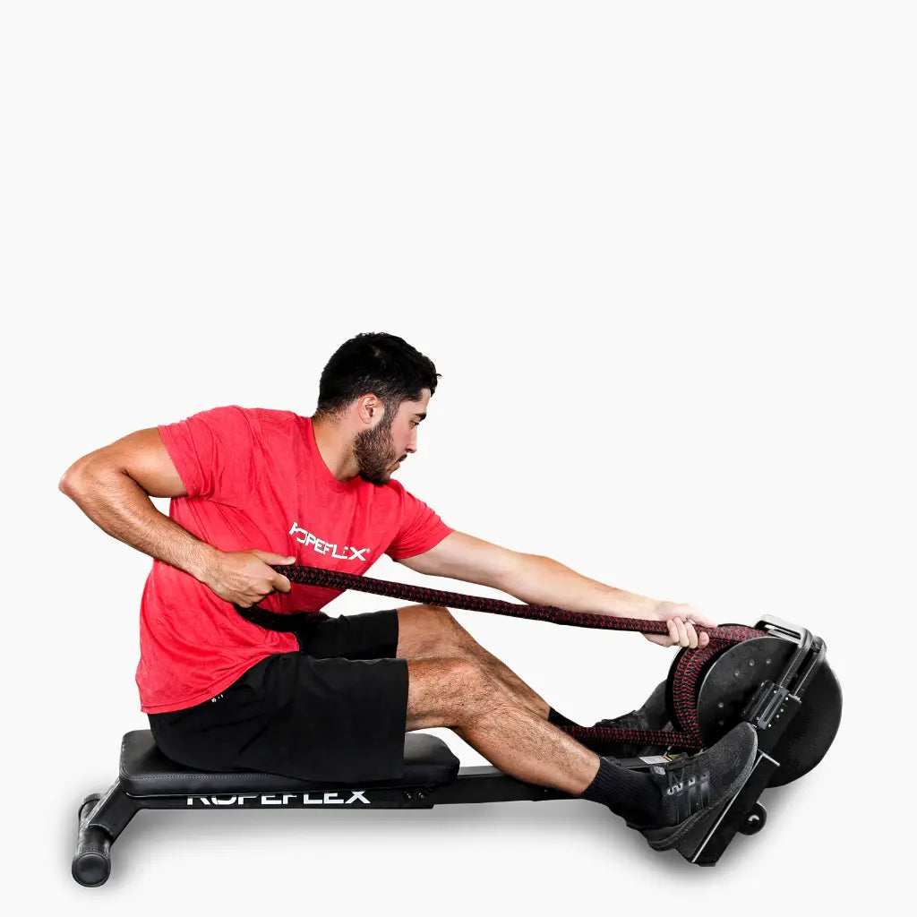 Ropeflex RX2200 Compact Horizontal Endless Rope Trainer with DSS Progressive Resistance