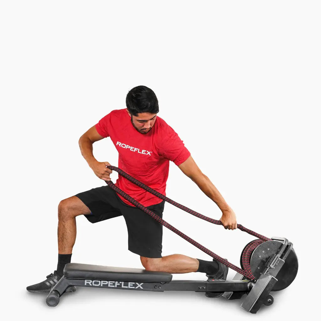 Ropeflex RX2200 Compact Horizontal Endless Rope Trainer with DSS Progressive Resistance