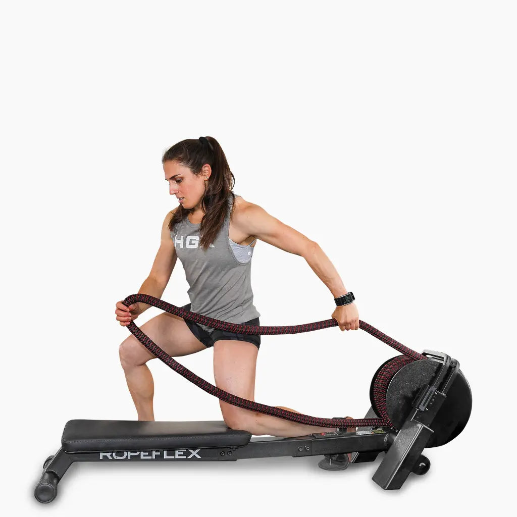 Ropeflex RX2200 Compact Horizontal Endless Rope Trainer with DSS Progressive Resistance