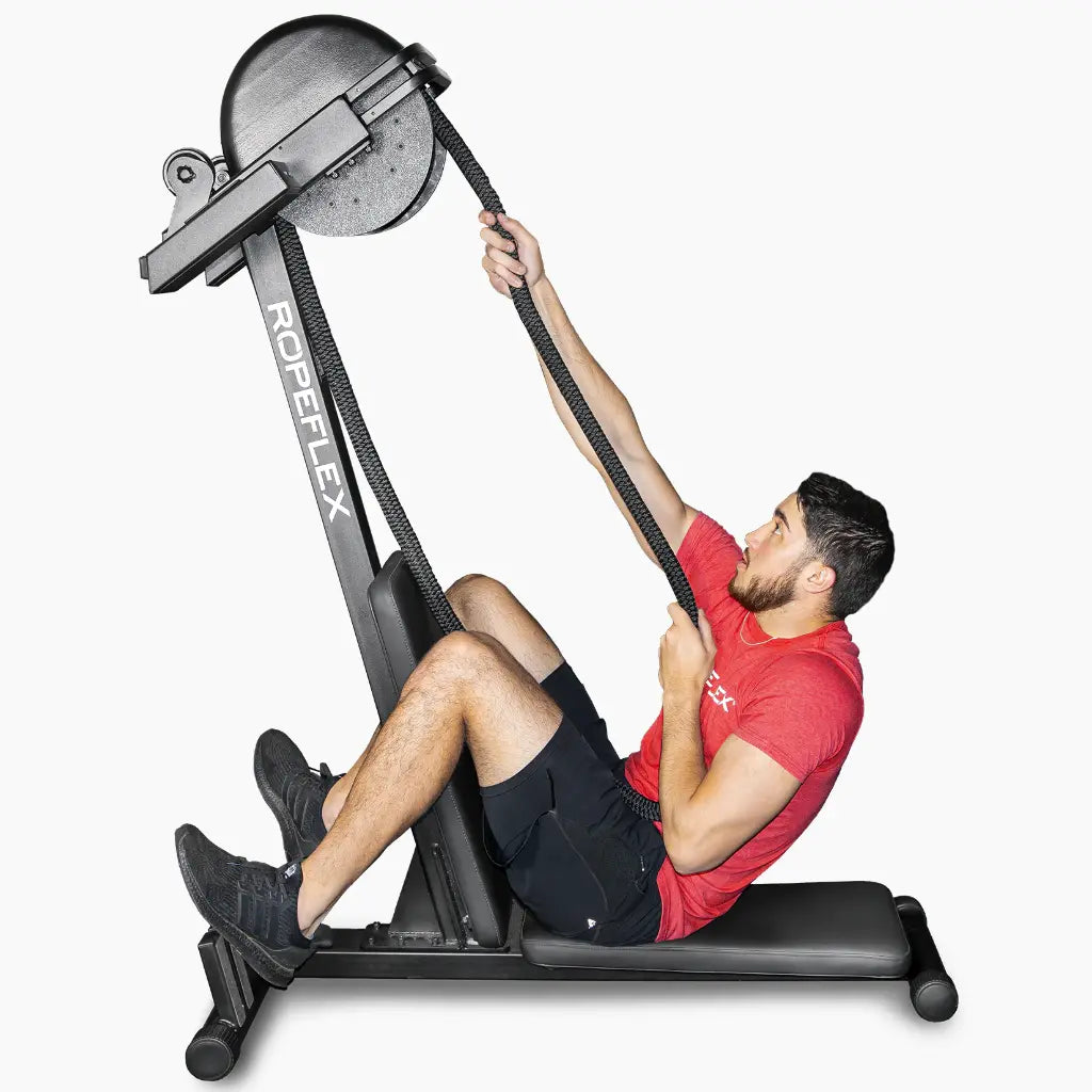 Ropeflex RX2300 Dual-Position Compact Endless Rope Trainer with DSS Progressive Resistance
