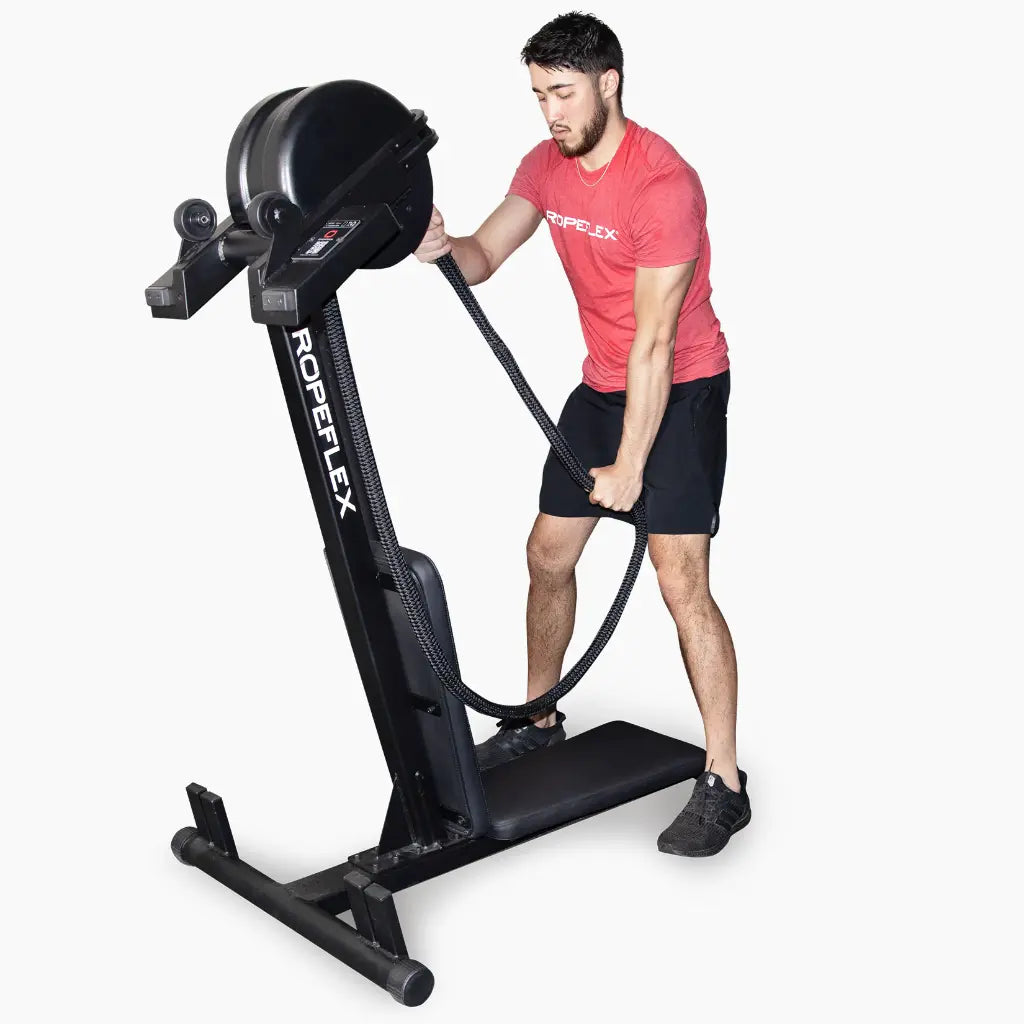 Ropeflex RX2300 Dual-Position Compact Endless Rope Trainer with DSS Progressive Resistance
