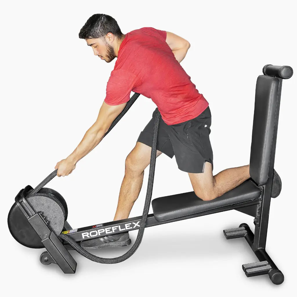 Ropeflex RX2300 Dual-Position Compact Endless Rope Trainer with DSS Progressive Resistance
