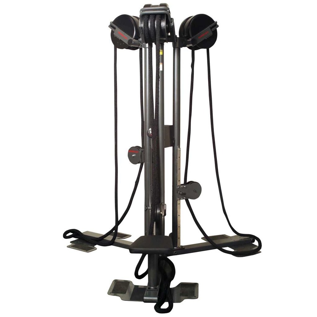 Ropeflex RX2500T 3-Station Upright Infinity Group Rope Trainer with DSS Progressive Resistance Technology