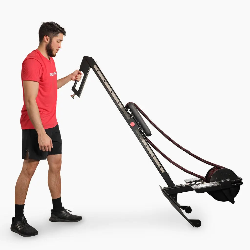 Ropeflex RX3200 Endless Rowing machine with multi-mode seat and DSS Progressive Resistance Technology for lower and upper body strength-cardio training