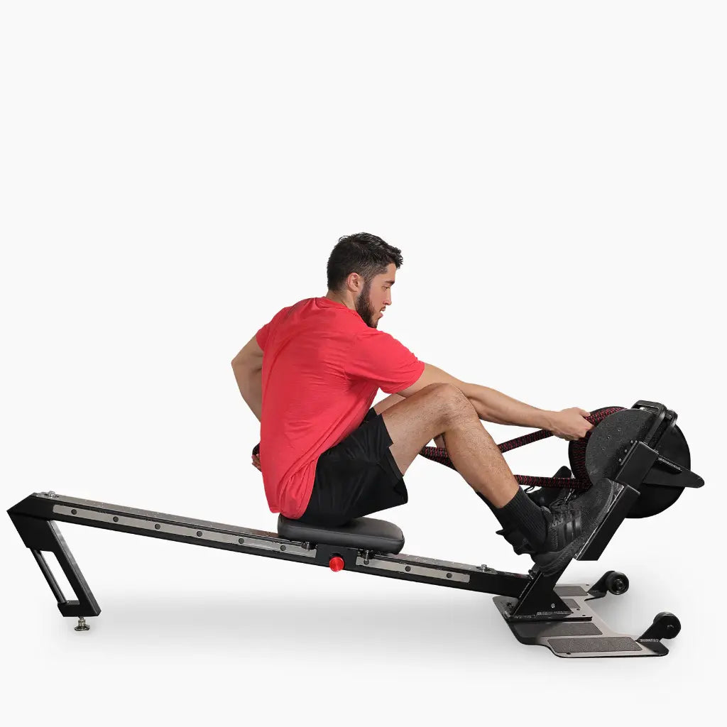 Ropeflex RX3200 Endless Rowing machine with multi-mode seat and DSS Progressive Resistance Technology for lower and upper body strength-cardio training
