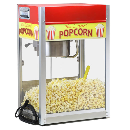 Rent-a-Pop 8 Ounce Popcorn Machine with Cart by Paragon Concessions