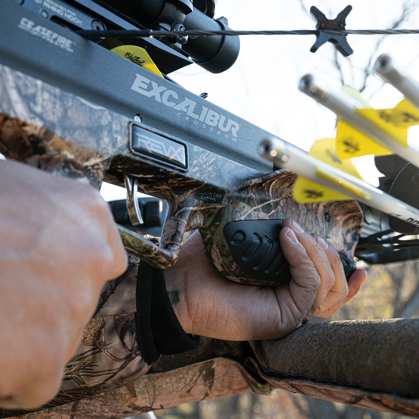 Excalibur REVX Crossbow Mossy Oak DNA Overwatch Scope