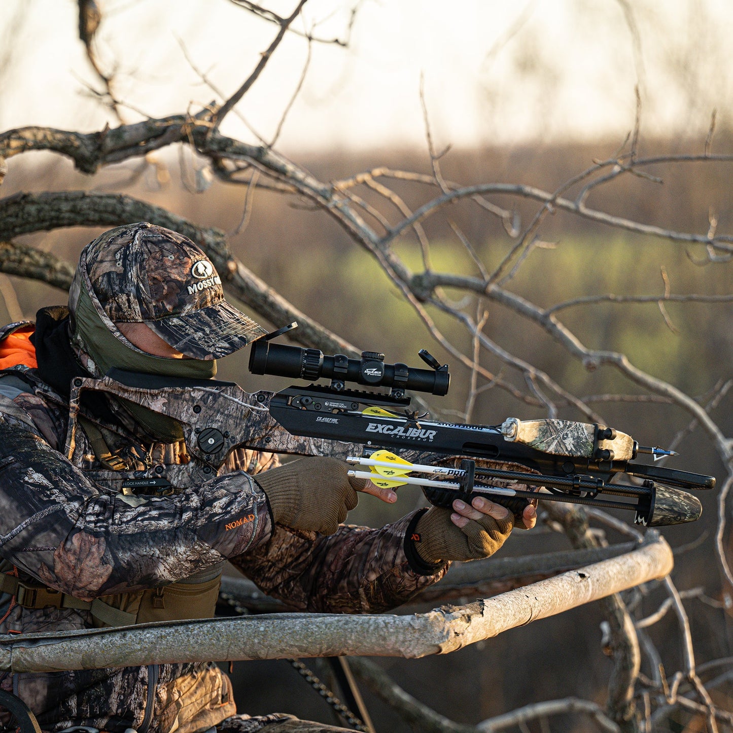 Excalibur REVX Crossbow Mossy Oak DNA Overwatch Scope