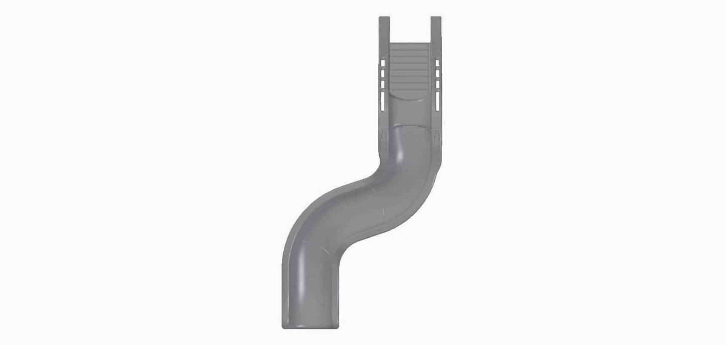 Global Pool Products Rip Tide 7ft 8in Deck Mount Pool Slide