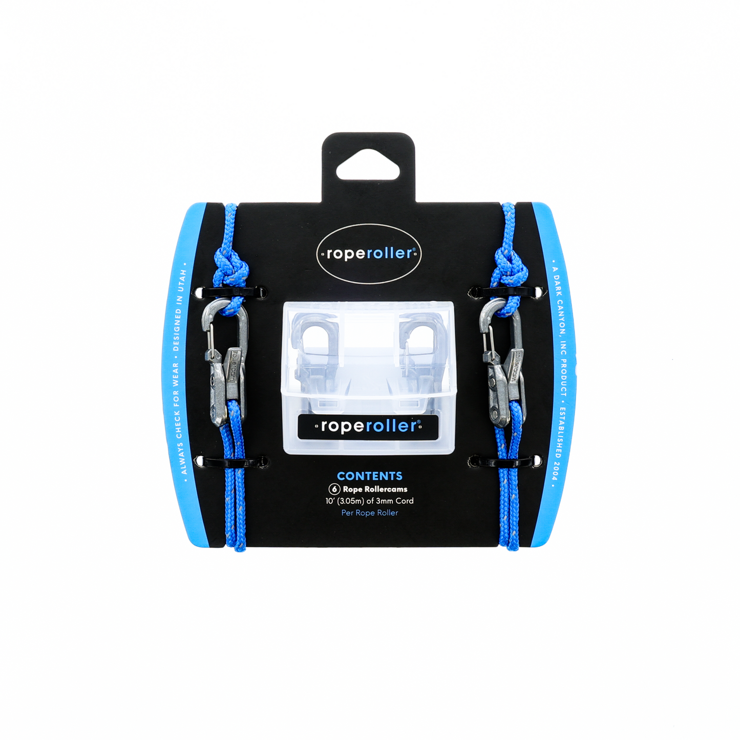 6-Pack Roperoller with Accessory Cord and Carry Case