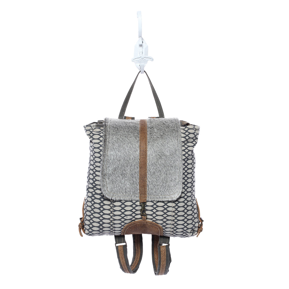 Honey Bee Print Backpack Bag