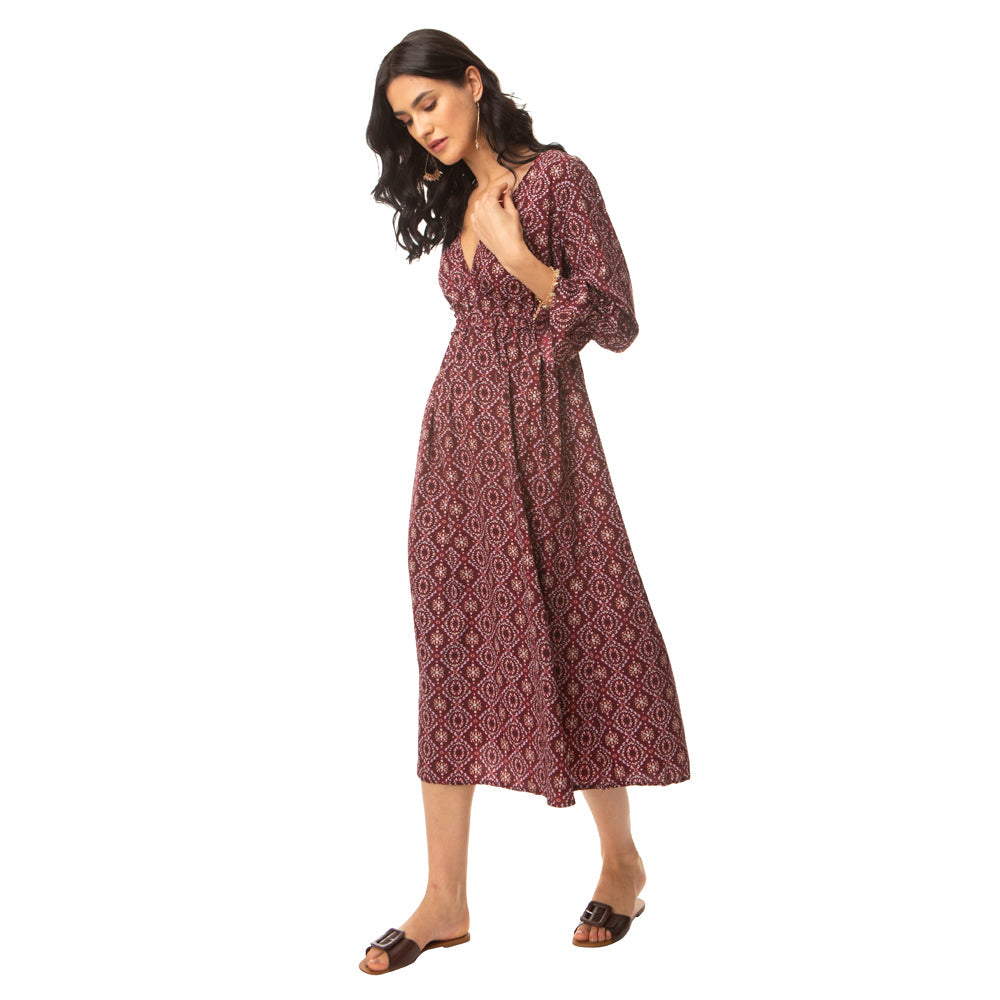 Ajrakh Midi Dress / Traditional Ajrakh Print Midi Dress / Heritage Block Print Midi Dress / Ethnic Ajrakh Cotton Midi Dress / Boho Ajrakh Pattern Dress / Classic Indian Ajrakh Midi Gown / Handblock Print Midi Dress / Cultural Ajrakh Style Midi Dress / Elegant Ethnic Midi Dress / Artisan Ajrakh Printed Dress / Timeless Block Print Midi Dress / Rustic Ajrakh Cotton Dress / Bohemian Heritage Midi Dress / Flowing Ajrakh Print Dress / Vintage Inspired Ajrakh Midi Dress / Everyday Ethnic Midi Dress / Designer Ajr