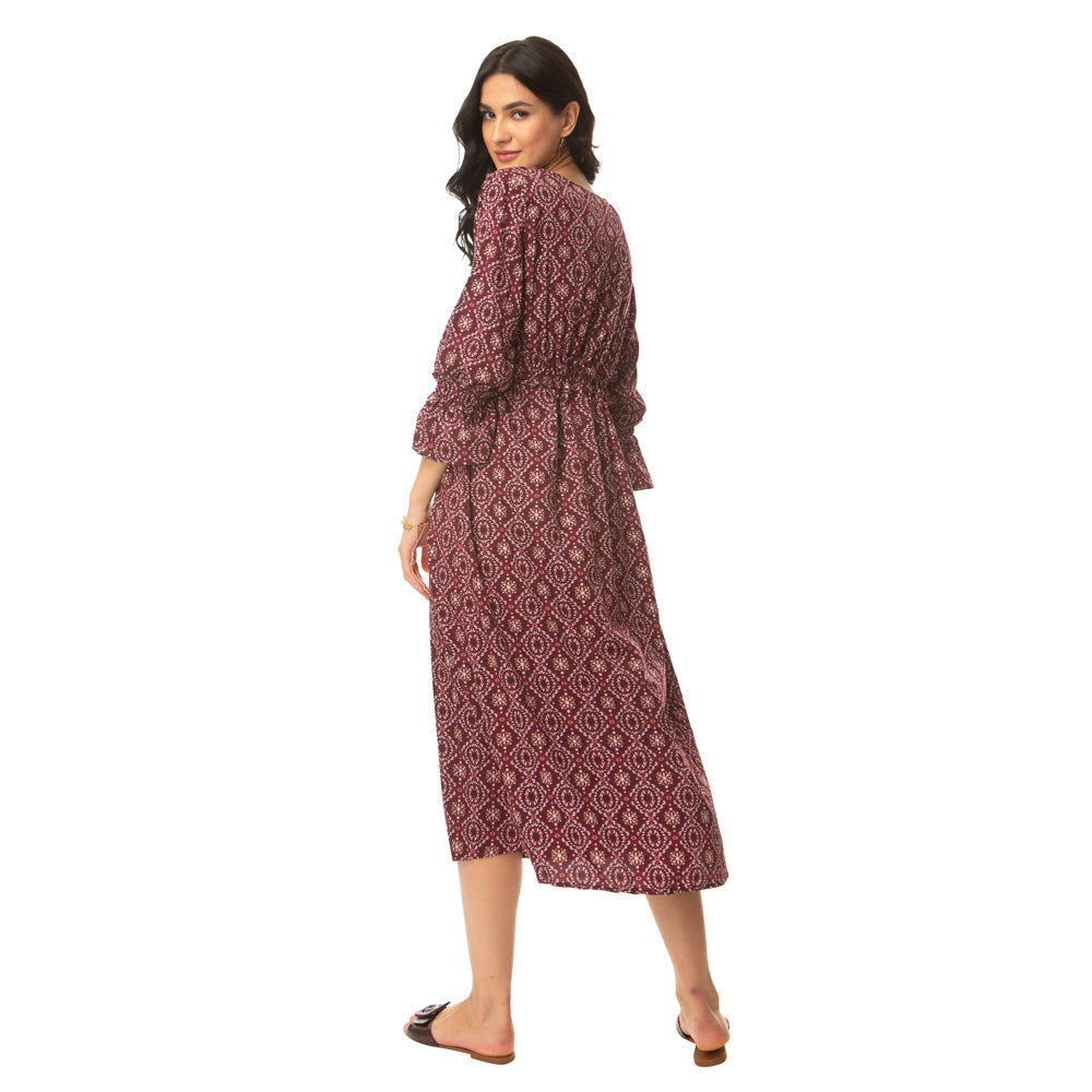 Ajrakh Midi Dress / Traditional Ajrakh Print Midi Dress / Heritage Block Print Midi Dress / Ethnic Ajrakh Cotton Midi Dress / Boho Ajrakh Pattern Dress / Classic Indian Ajrakh Midi Gown / Handblock Print Midi Dress / Cultural Ajrakh Style Midi Dress / Elegant Ethnic Midi Dress / Artisan Ajrakh Printed Dress / Timeless Block Print Midi Dress / Rustic Ajrakh Cotton Dress / Bohemian Heritage Midi Dress / Flowing Ajrakh Print Dress / Vintage Inspired Ajrakh Midi Dress / Everyday Ethnic Midi Dress / Designer Ajr