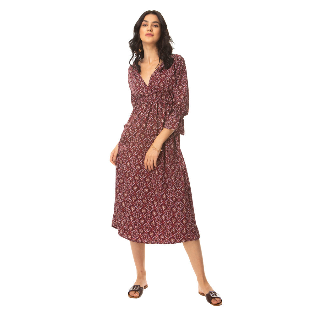 Ajrakh Midi Dress / Traditional Ajrakh Print Midi Dress / Heritage Block Print Midi Dress / Ethnic Ajrakh Cotton Midi Dress / Boho Ajrakh Pattern Dress / Classic Indian Ajrakh Midi Gown / Handblock Print Midi Dress / Cultural Ajrakh Style Midi Dress / Elegant Ethnic Midi Dress / Artisan Ajrakh Printed Dress / Timeless Block Print Midi Dress / Rustic Ajrakh Cotton Dress / Bohemian Heritage Midi Dress / Flowing Ajrakh Print Dress / Vintage Inspired Ajrakh Midi Dress / Everyday Ethnic Midi Dress / Designer Ajr