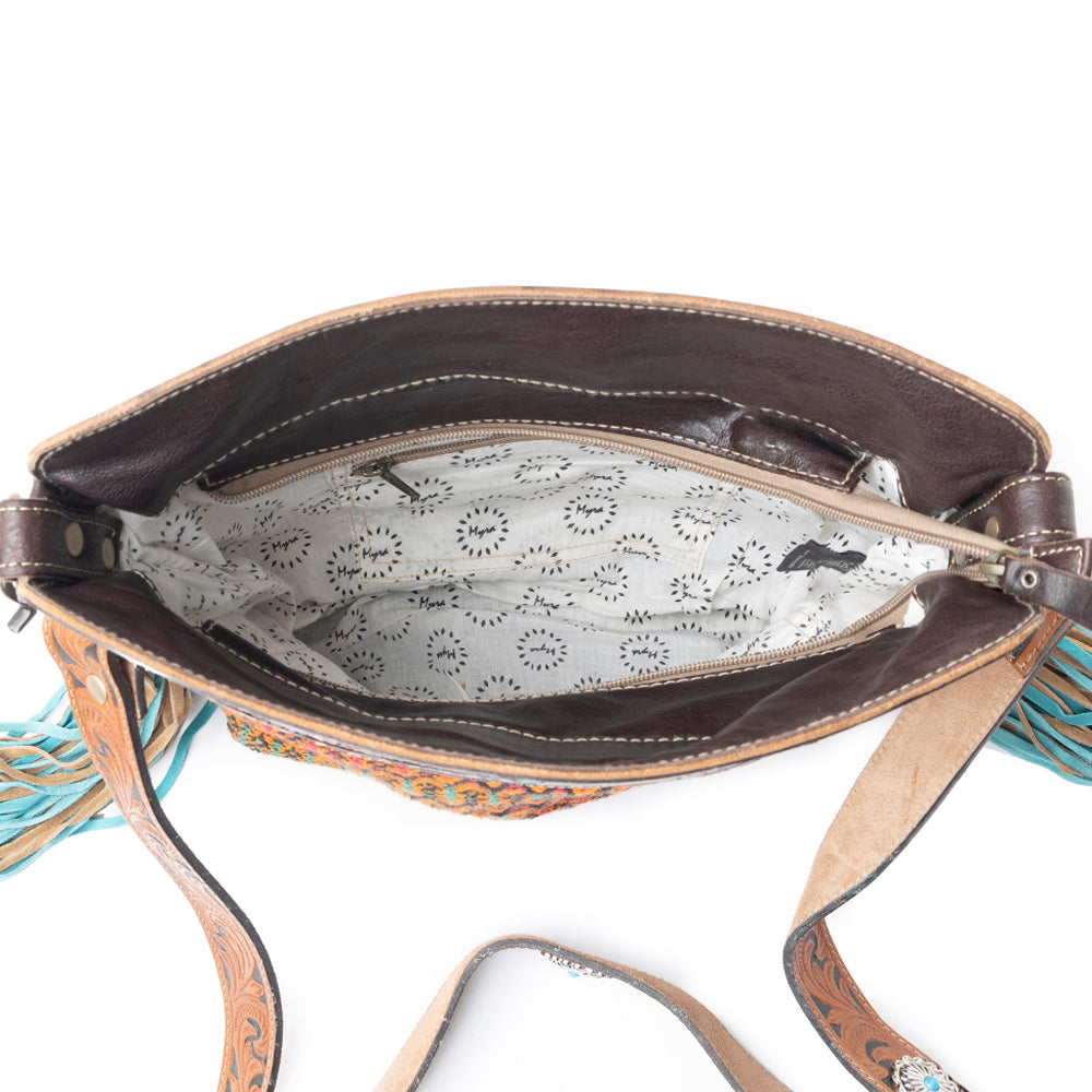 Hues Hand-Tooled Bag