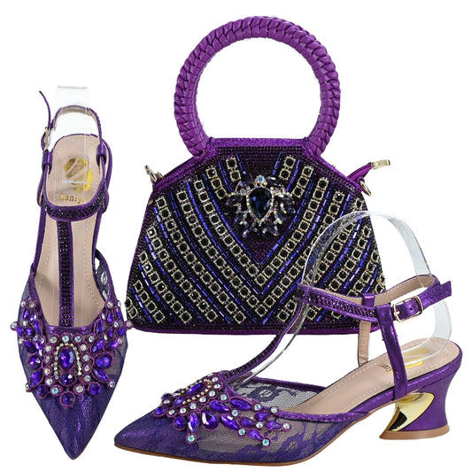 Italian Shoes And Bag Sets HY1-6