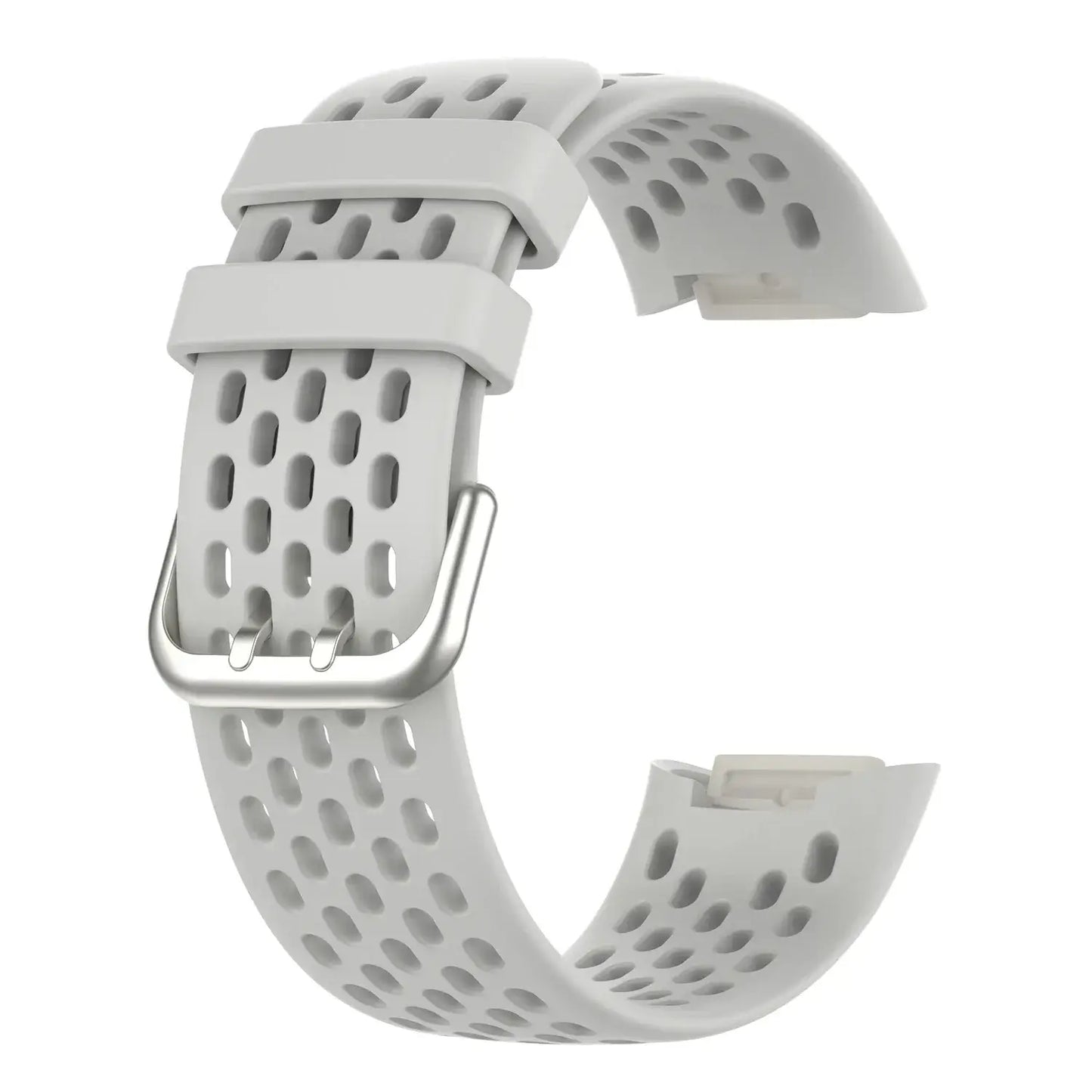 Fitbit Charge 5 6 Silicone Band - Soft Flexible Waterproof