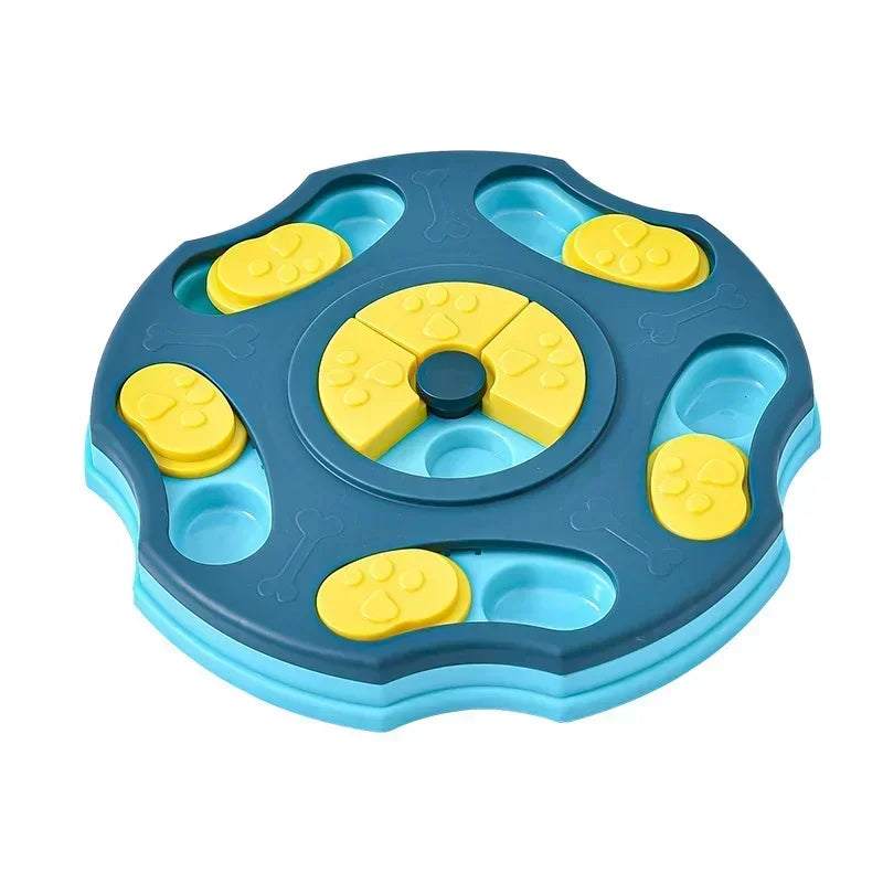Interactive Dog Puzzle Slow Feeder – Non-Slip Food Dispenser for Dogs & Cats