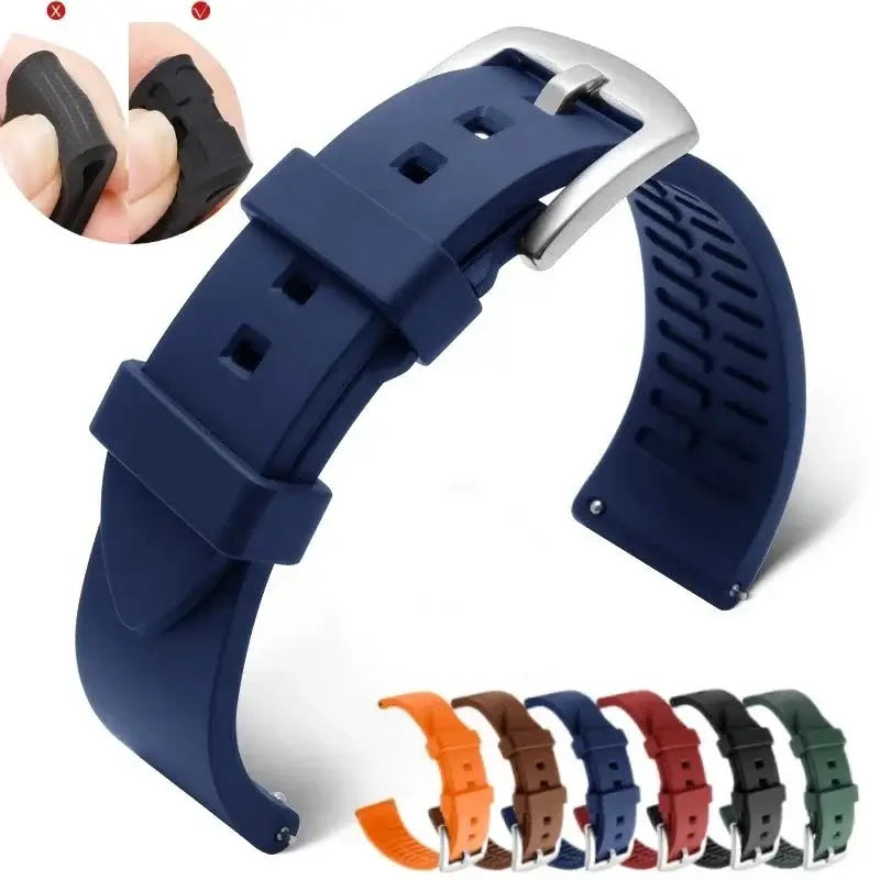 Ticwatch Silicone Band - Durable, Flexible, Comfortable Fit