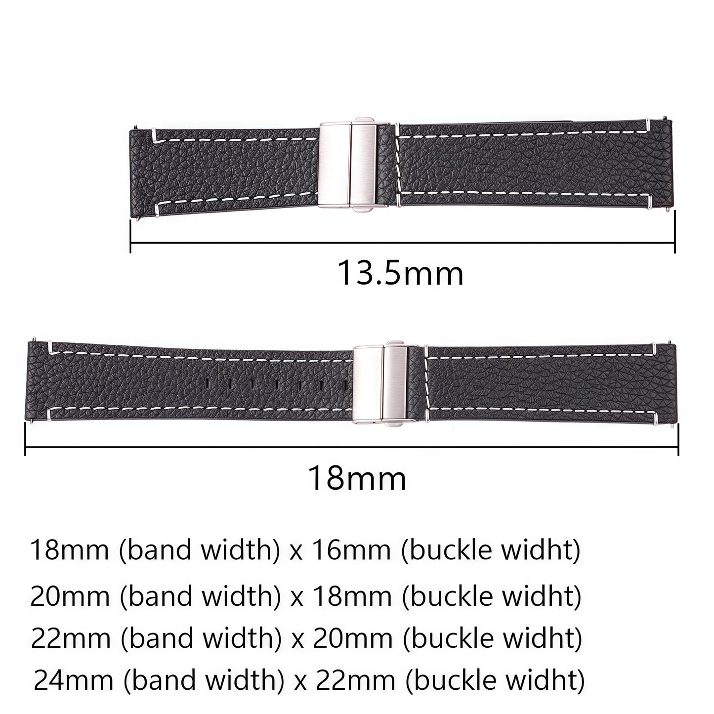 COROS Genuine Leather Watch Band For Smartwatch Unisex 20cm Cow Leather Strap