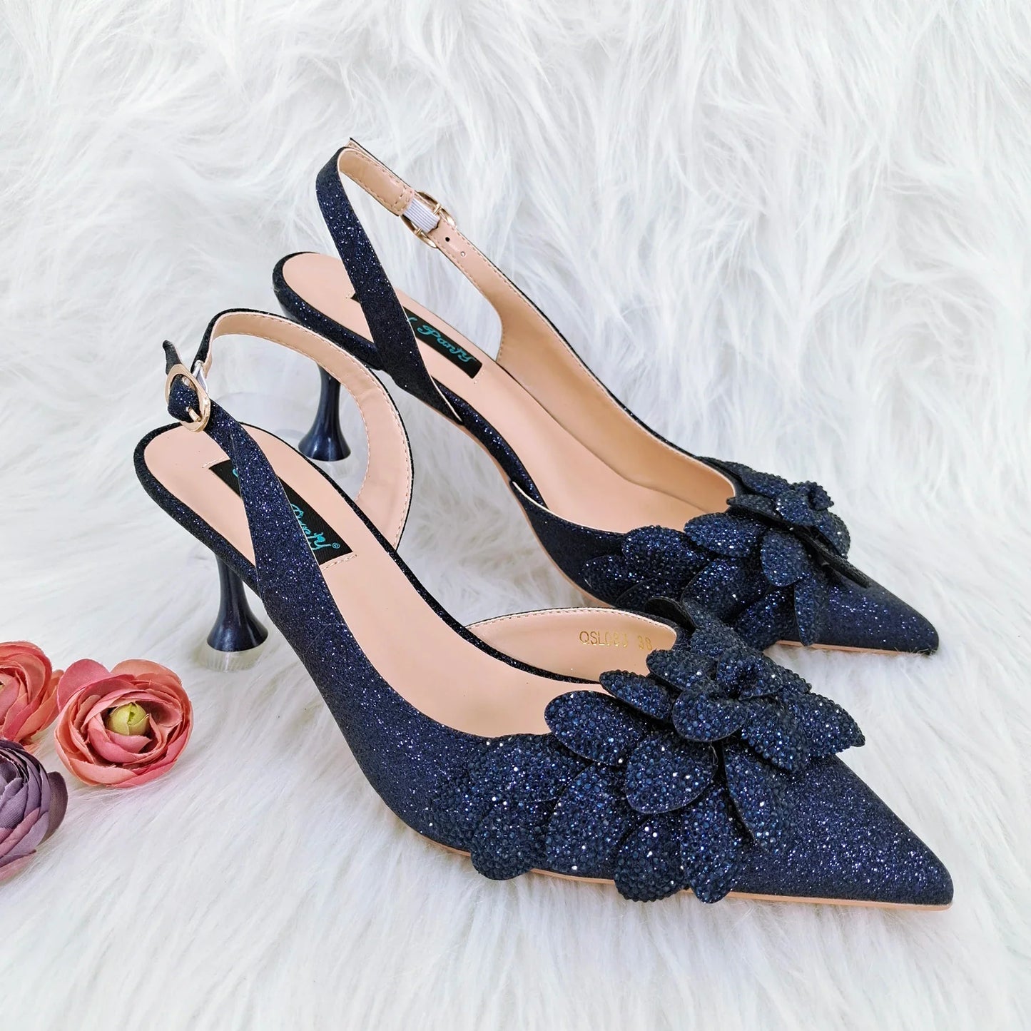 Latest Ladies Bag and Shoes Set EDN106