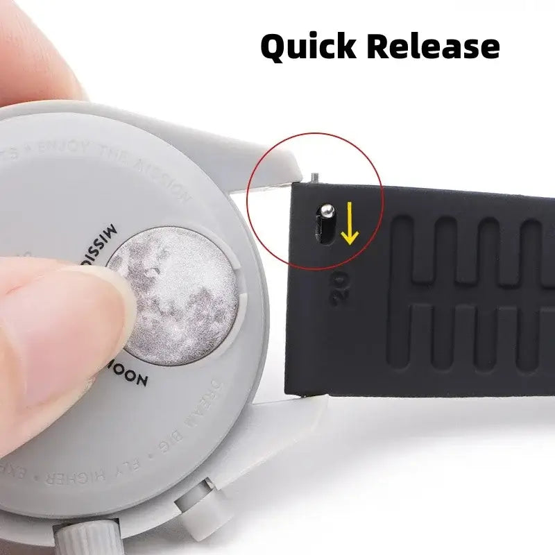 Suunto Silicone Band - Sleek, Comfortable, Waterproof Design